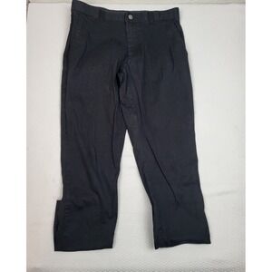 Fabletics High Side Chinos Mens 32 32 Black Stretch‎ Comfort Baggy Trousers